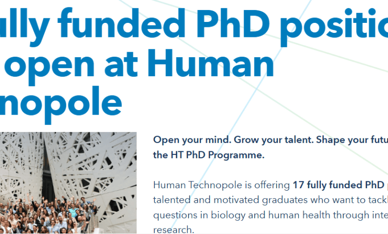 17 Fully Funded PhD Positions in Italy at Human Technopole