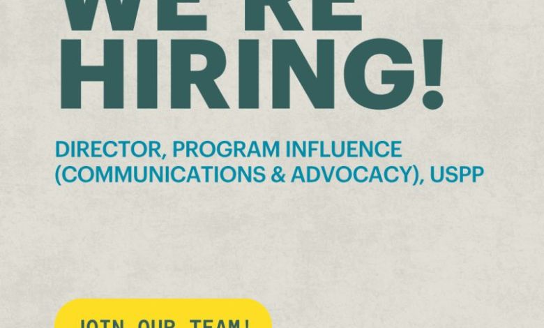 Director, Program Influence – The Rockefeller Foundation – 18 octobre 2026
