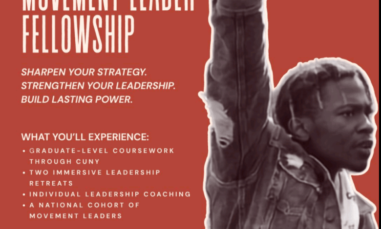 Movement Leader Fellowship 2027 : Programme Leadership – 17 octobre 2026