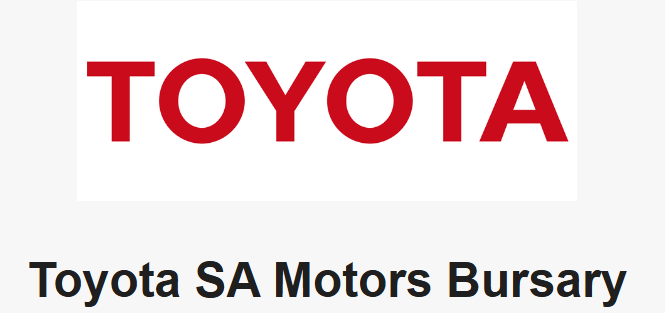 Bourse d&rsquo;études Toyota South Africa Motors 2027 – 31 octobre 2026