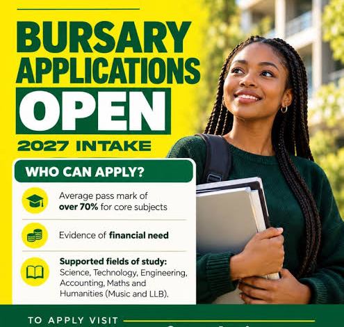 Bourse Motsepe Foundation 2027 : Financement Universitaire