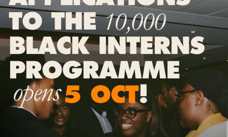 Stages Rémunérés Royaume-Uni 2027 : 10,000 Black Interns