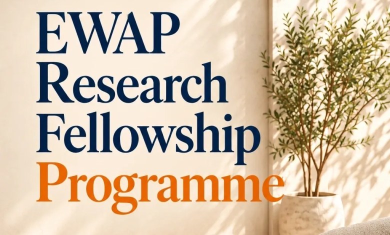 EWAP Research Fellowship Programme 2027