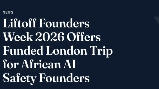 Liftoff Founders Week 2026 : IA Safety Organisation – 7 octobre 2026