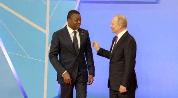 Sommet Russie-Afrique : Faure Gnassingbé attendu à Moscou