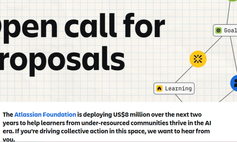 Atlassian Foundation Grants 2026: Subvention Éducation AI – 10 octobre 2026