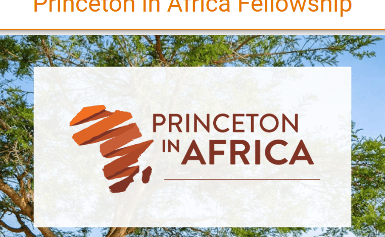 Princeton in Africa Fellowship 2027-2028 (Post-Graduate) – 14 octobre 2026