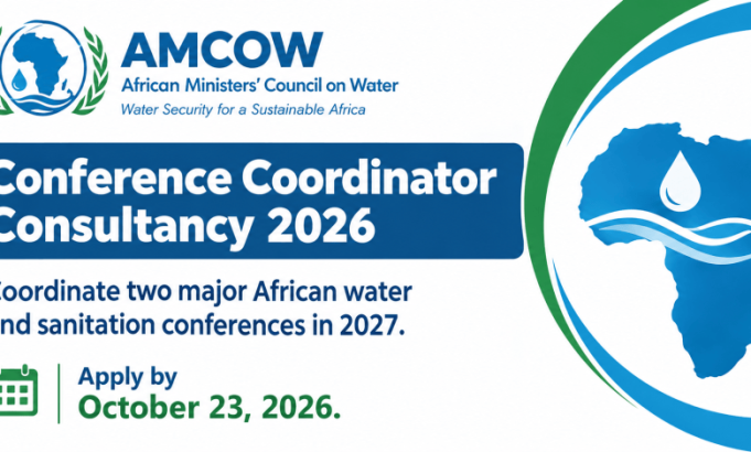 Consultant Coordinateur de Conférences AMCOW 2026-2027 – 18 octobre 2026