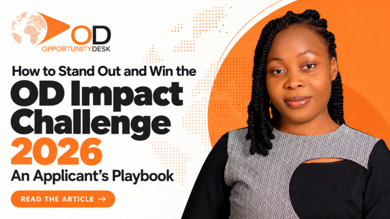 OD Impact Challenge 2026 : Guide pour Candidats – 19 octobre 2026