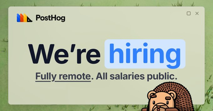 PostHog : 10 Opportunités Postes Télétravail Global 2026 – 23 octobre 2026