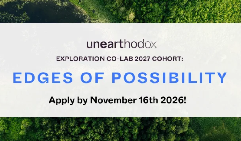 Co-Lab 2027 : Innovation Nature et Systèmes Unearthodox – 23 octobre 2026
