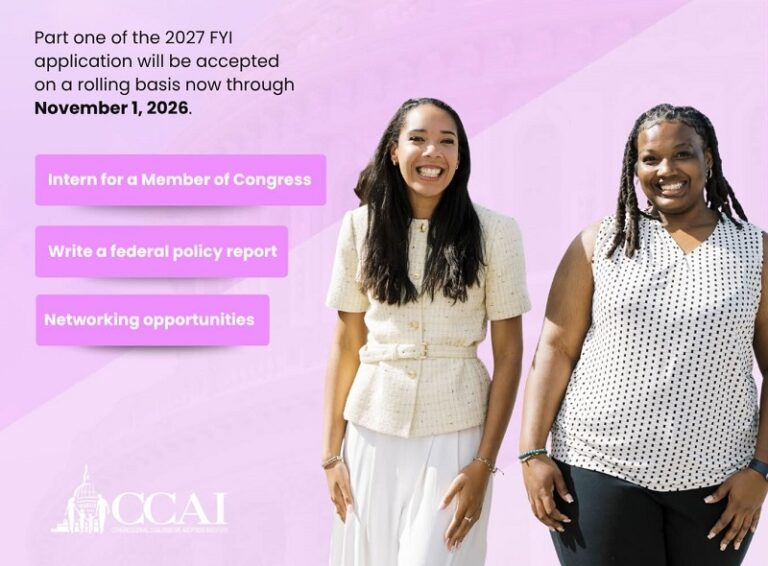 CCAI Foster Youth Internship Program 2027 – 25 octobre 2026