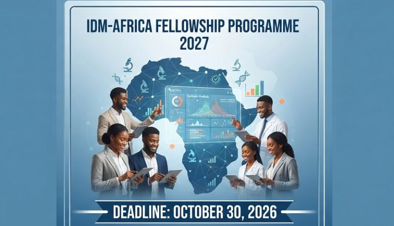 Programme de Bourse IDM-Africa 2027 – 25 octobre 2026