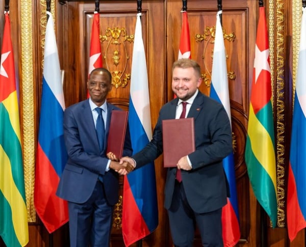 Le Togo et la Russie signent deux accords et un mémorandum