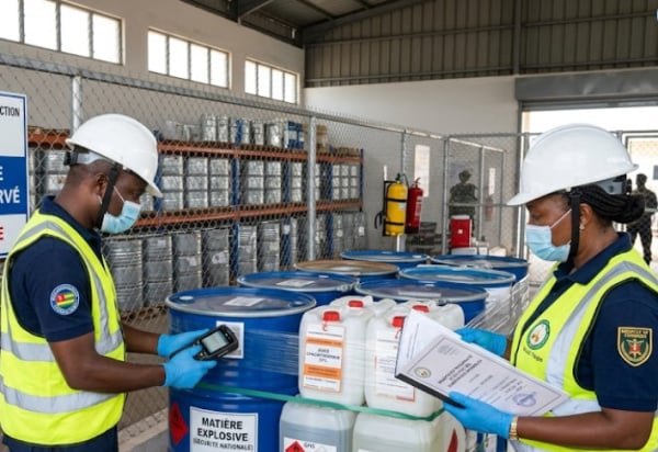 Togo : renforcement du contrôle des explosifs et substances sensibles
