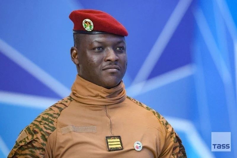 Le president du Burkina Faso attendu a Moscou en octobre