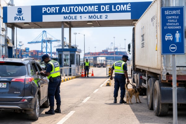 Port de Lomé : nouveaux contrôles de sécurité sur les môles 1 et 2