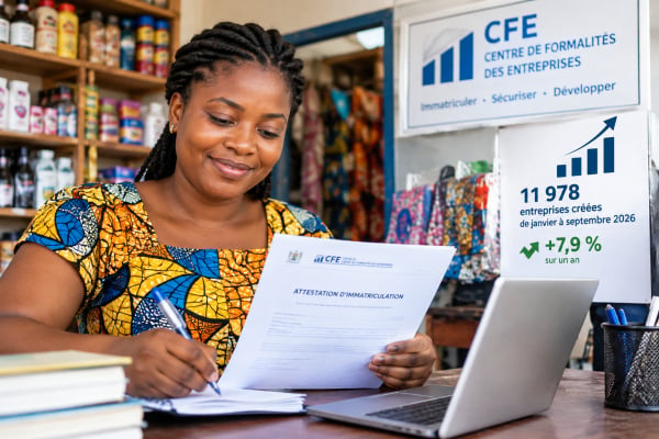 Togo : 11 978 entreprises créées de janvier à septembre 2026
