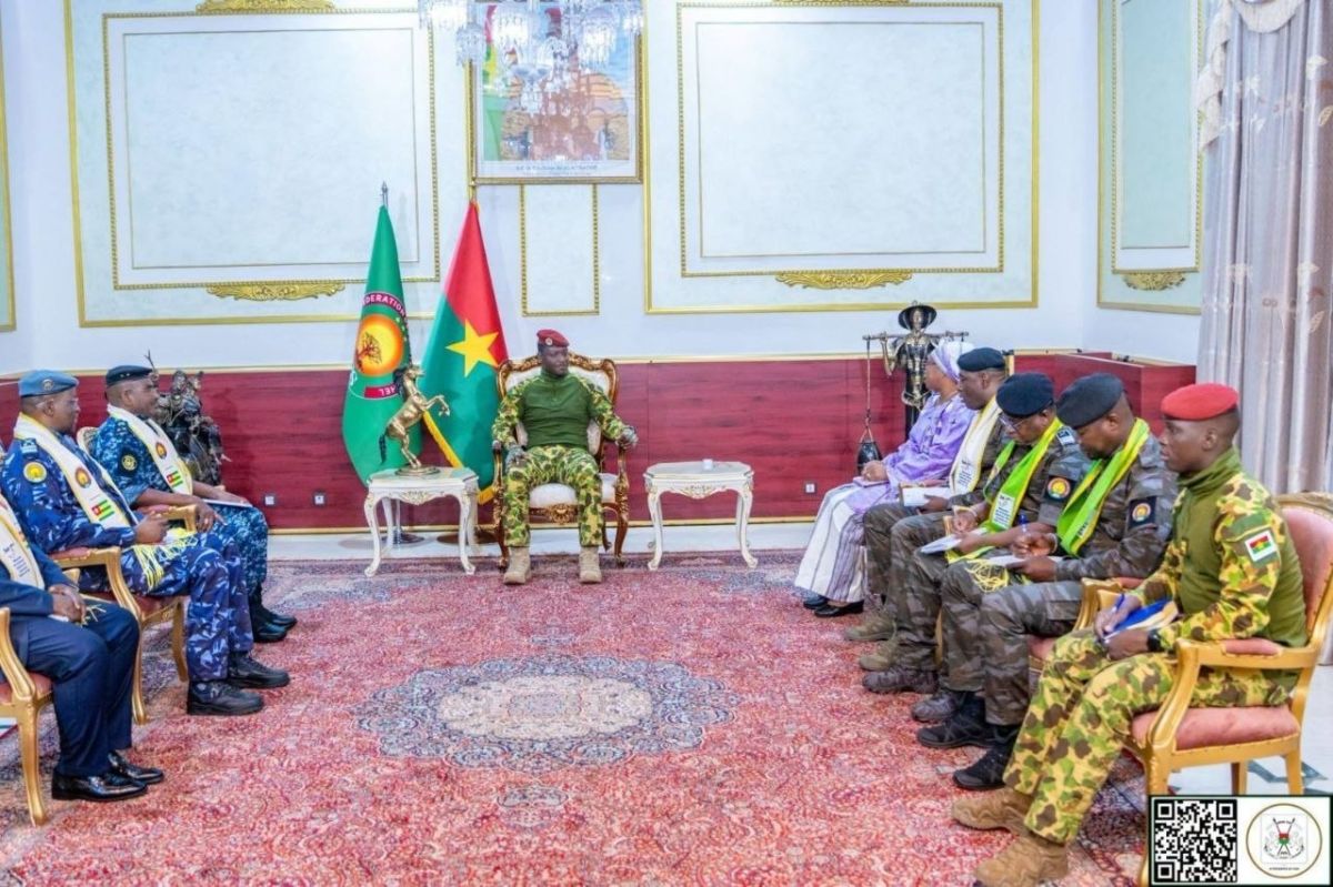Douanes de l’AES et du Togo reçues par le Capitaine Traoré