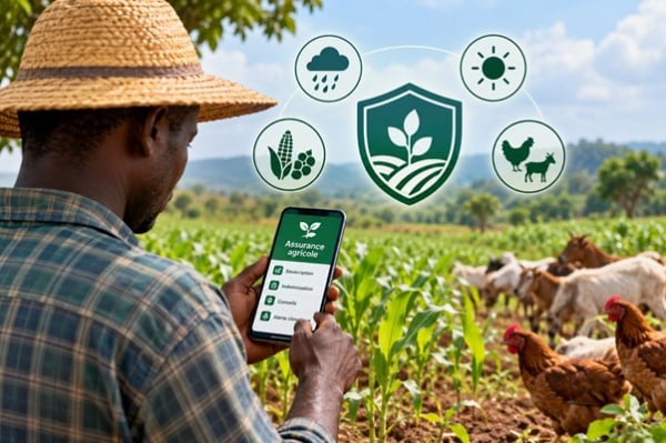 Togo : un projet agricole prépare une assurance climatique