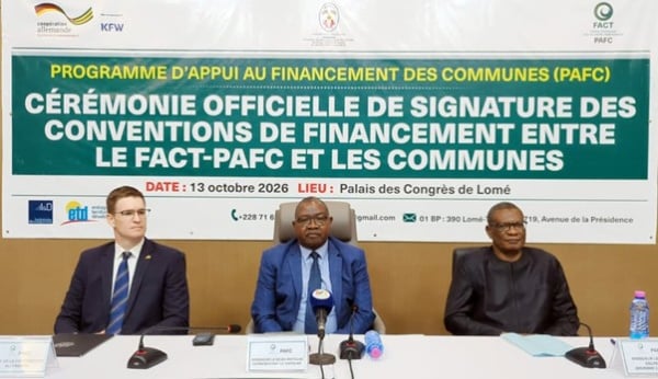 Togo : 5 milliards FCFA de l’Allemagne pour 35 communes