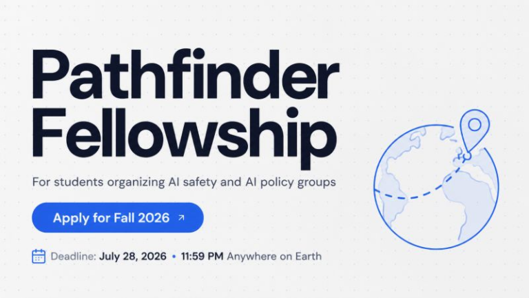 Pathfinder Fellowship 2026 for Students – 8 octobre 2026