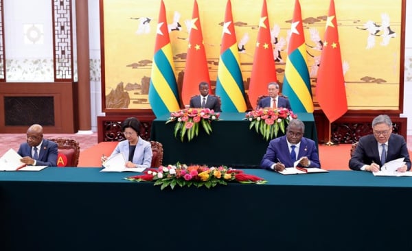 La Chine annule une partie de la dette publique du Togo