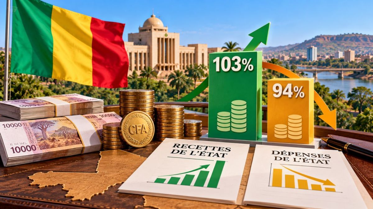 Mali : les recettes de l Etat depassent 103 % en 2025