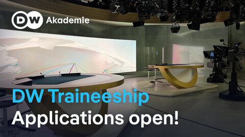 DW Akademie International Journalism Traineeship 2028/2029 – 14 octobre 2026