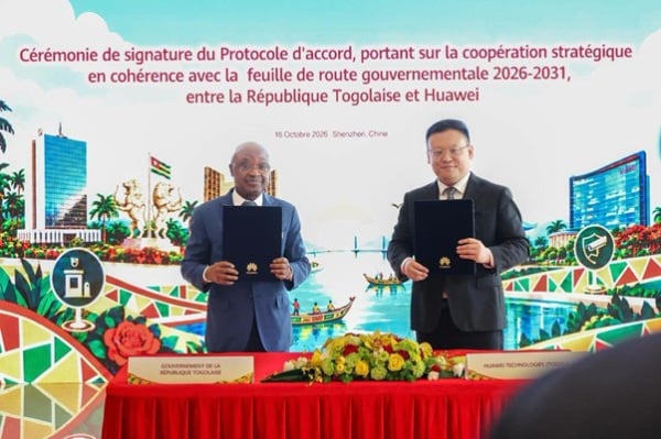 Huawei et le Togo scellent un accord numerique a Shenzhen