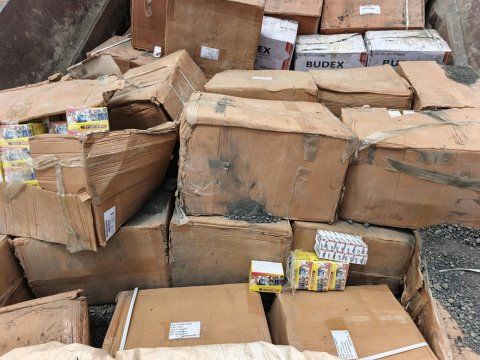 Saisie record de boissons et de medicaments au Burkina