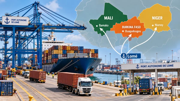 Tournee du Port de Lome aupres des operateurs de l&rsquo;AES