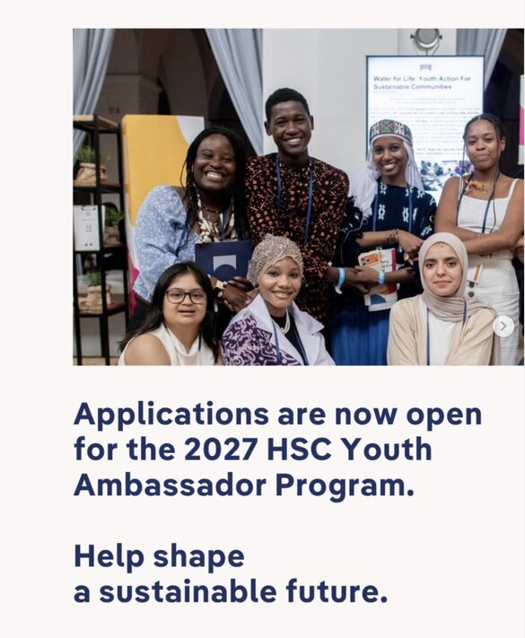 HSC Youth Ambassador Program 2027 : Jeunes Leaders – 9 octobre 2026