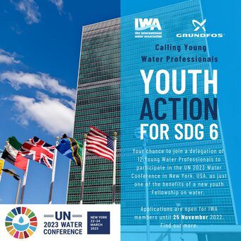 IWA & Grundfos Youth Action for SDG 6 Fellowship – 6 octobre 2026
