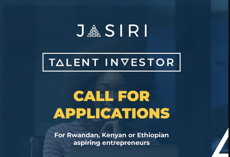 Jasiri Talent Investor Programme Cohort 9 – 5 octobre 2026