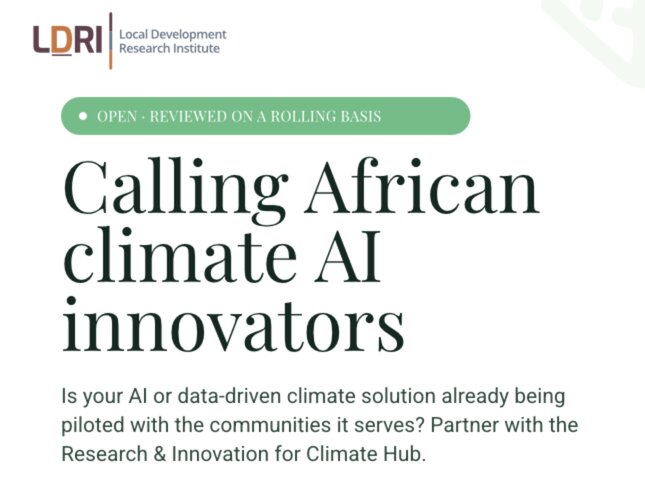 RICH Hub AI Innovation 2026 pour l&rsquo;Afrique (200k USD) – 19 octobre 2026