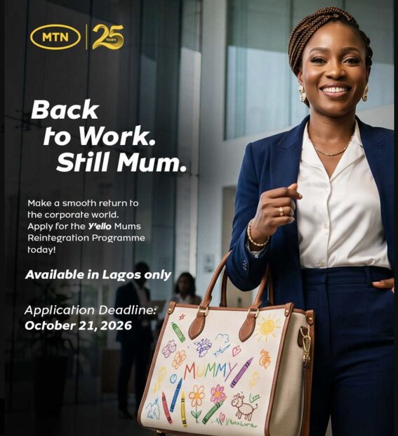 MTN Y’ello Mums Reintegration Programme 2026 – 16 octobre 2026
