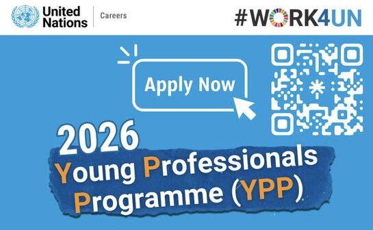ONU YPP 2026 : Programme Jeunes Professionnels – 19 octobre 2026