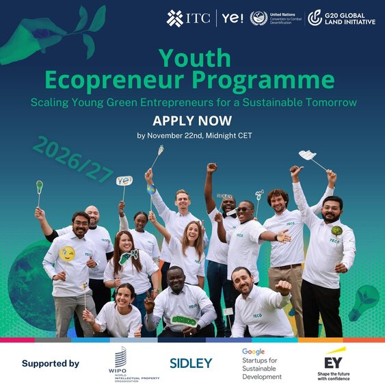 Ye! Youth Ecopreneurs Programme 2026/2027 – 20 octobre 2026